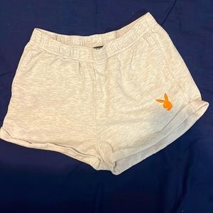 Playboy bunny sweat shorts